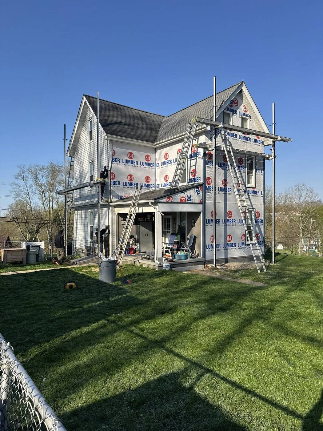 House wrap & weather barrier
